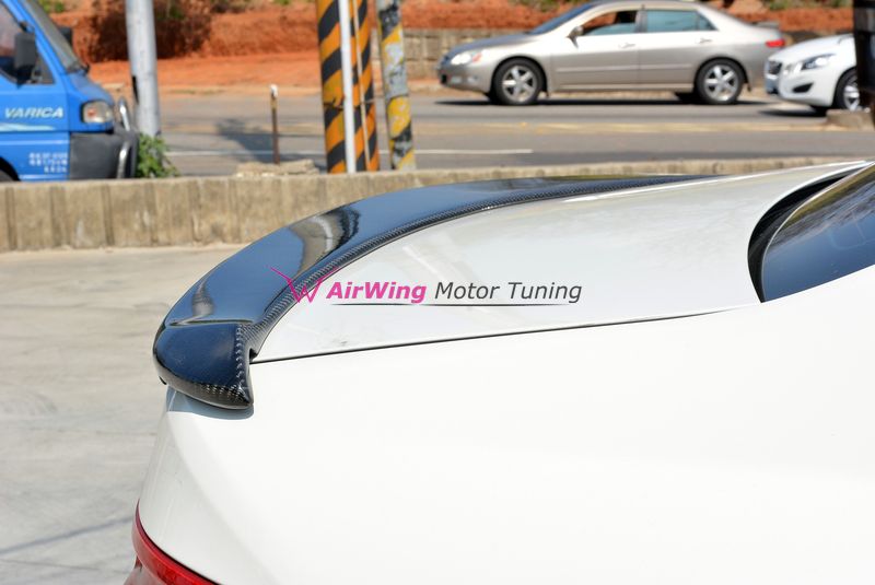 W204 - CARLSSON style Carbon Trunk Spoiler 02
